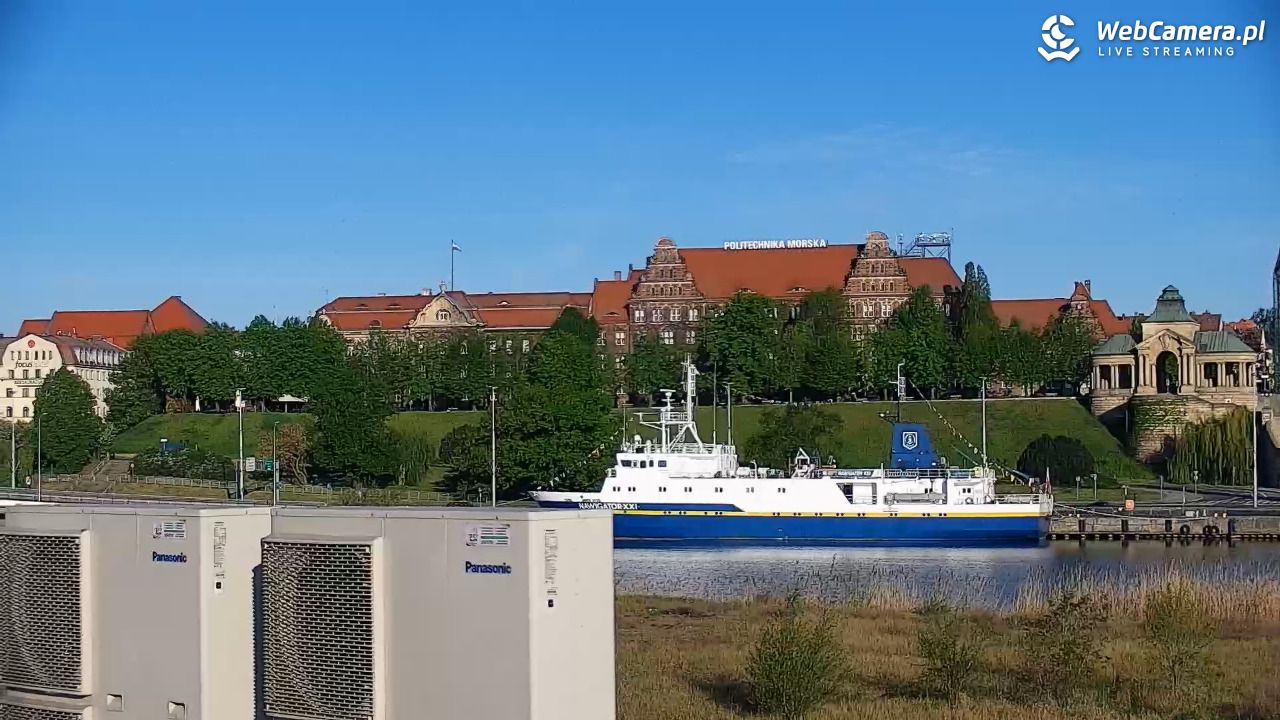 Widok na Bulwary Szczecińskie - 03 maj 2026, 07:13