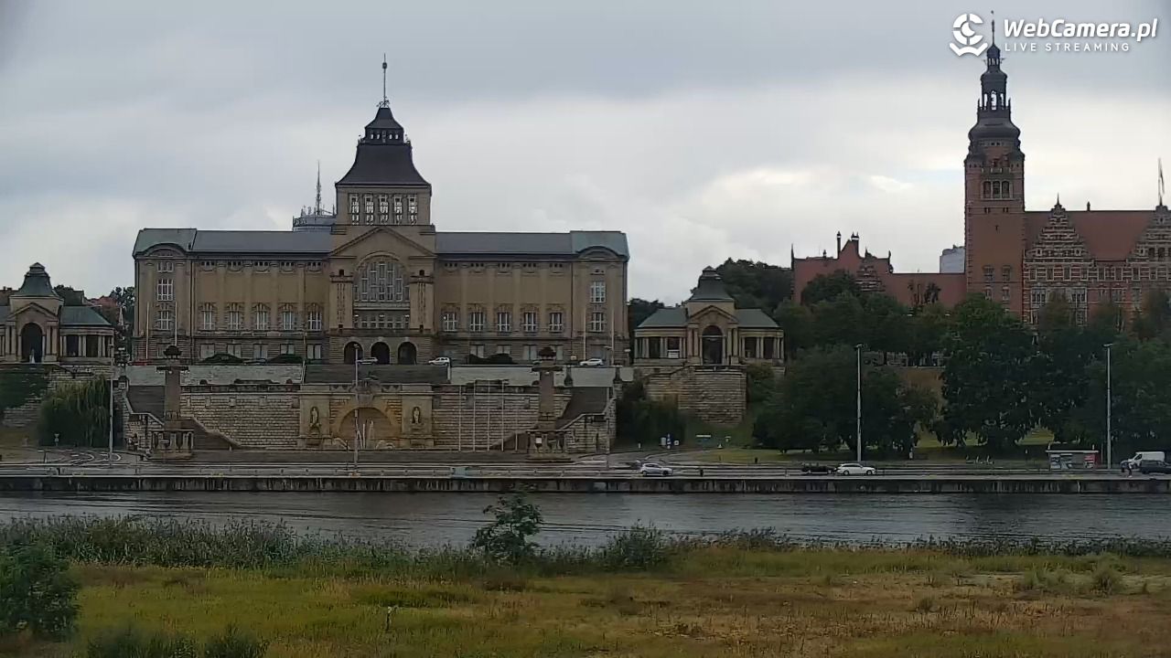 Widok na Bulwary Szczecińskie - 23 sierpień 2025, 16:47