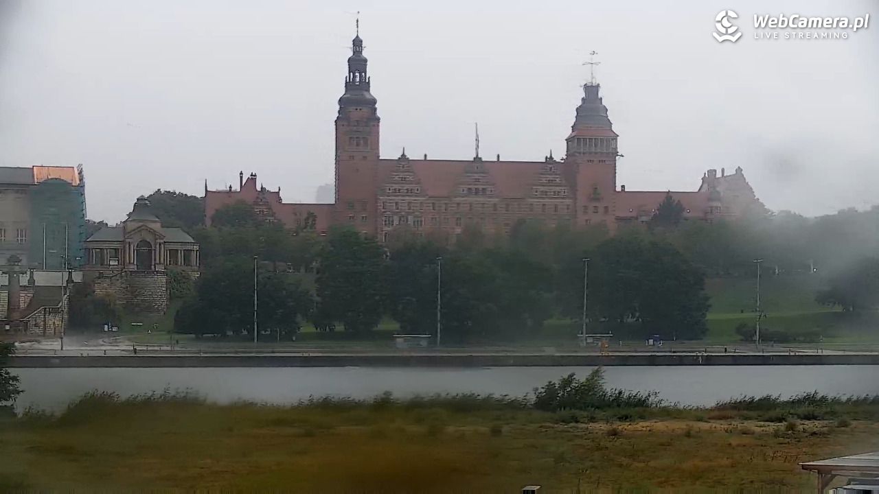 Widok na Bulwary Szczecińskie - 01 sierpień 2026, 09:06