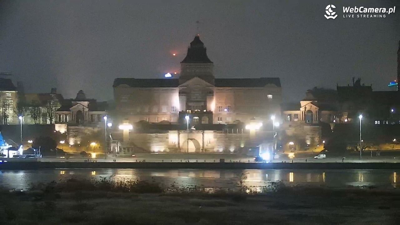 Widok na Bulwary Szczecińskie - 26 styczeń 2026, 07:06