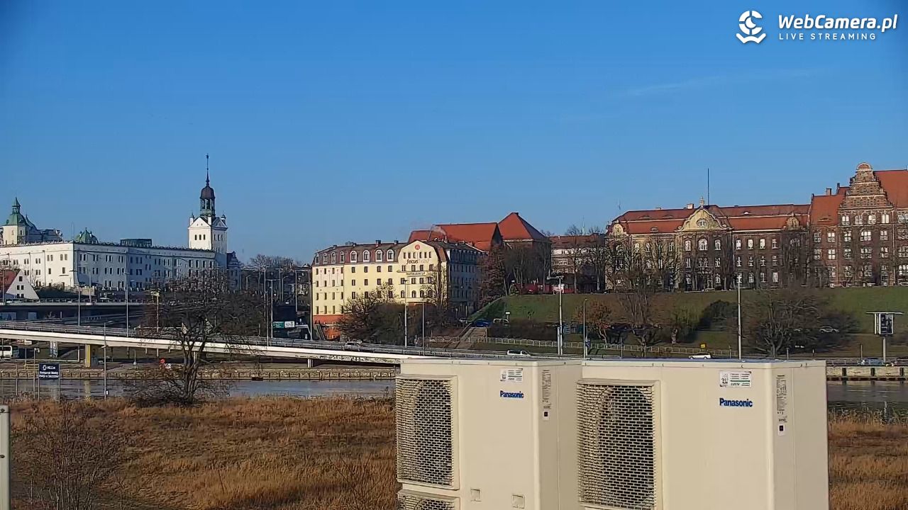 Widok na Bulwary Szczecińskie - 18 marzec 2026, 07:31