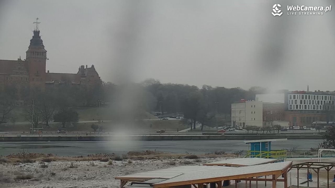 Widok na Bulwary Szczecińskie - 26 styczeń 2026, 09:29