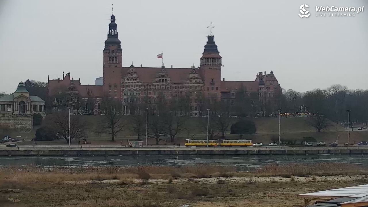 Widok na Bulwary Szczecińskie - 25 styczeń 2026, 15:58