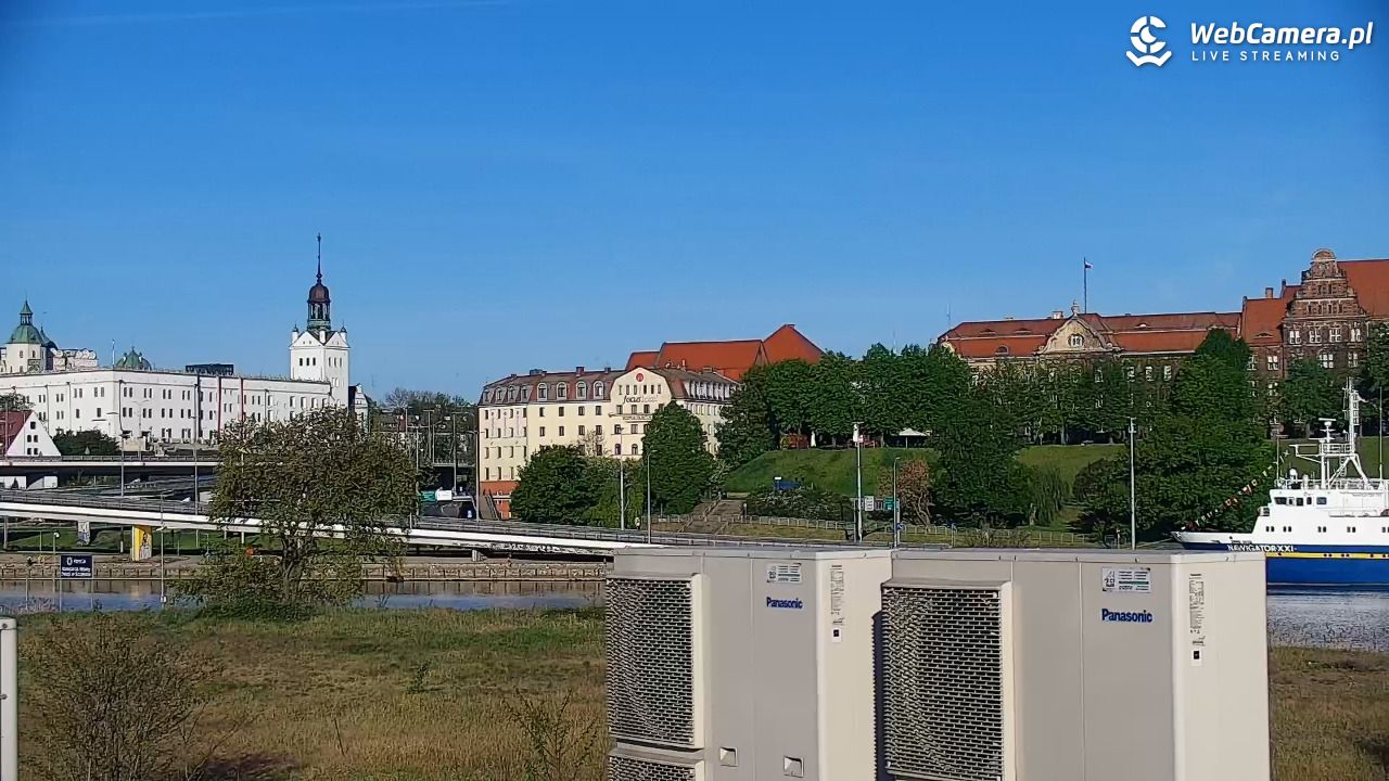 Widok na Bulwary Szczecińskie - 03 maj 2026, 07:14