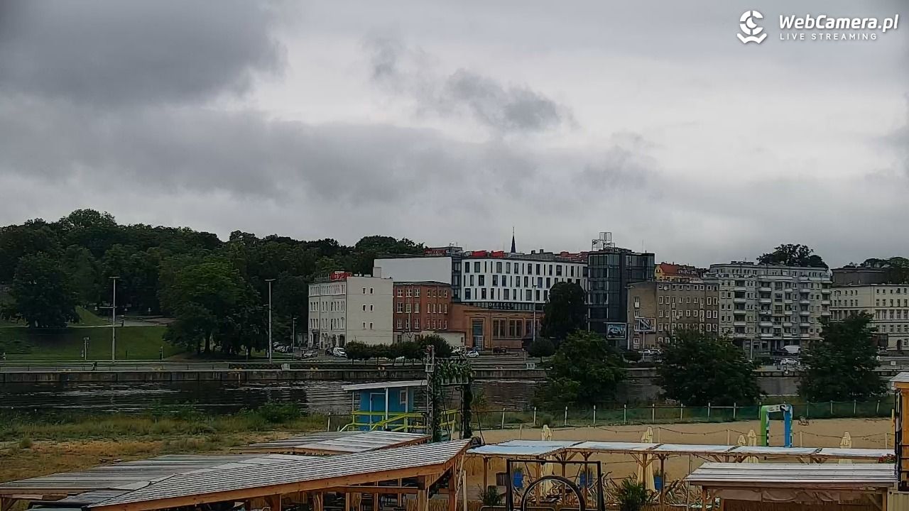 Widok na Bulwary Szczecińskie - 01 sierpień 2026, 12:49
