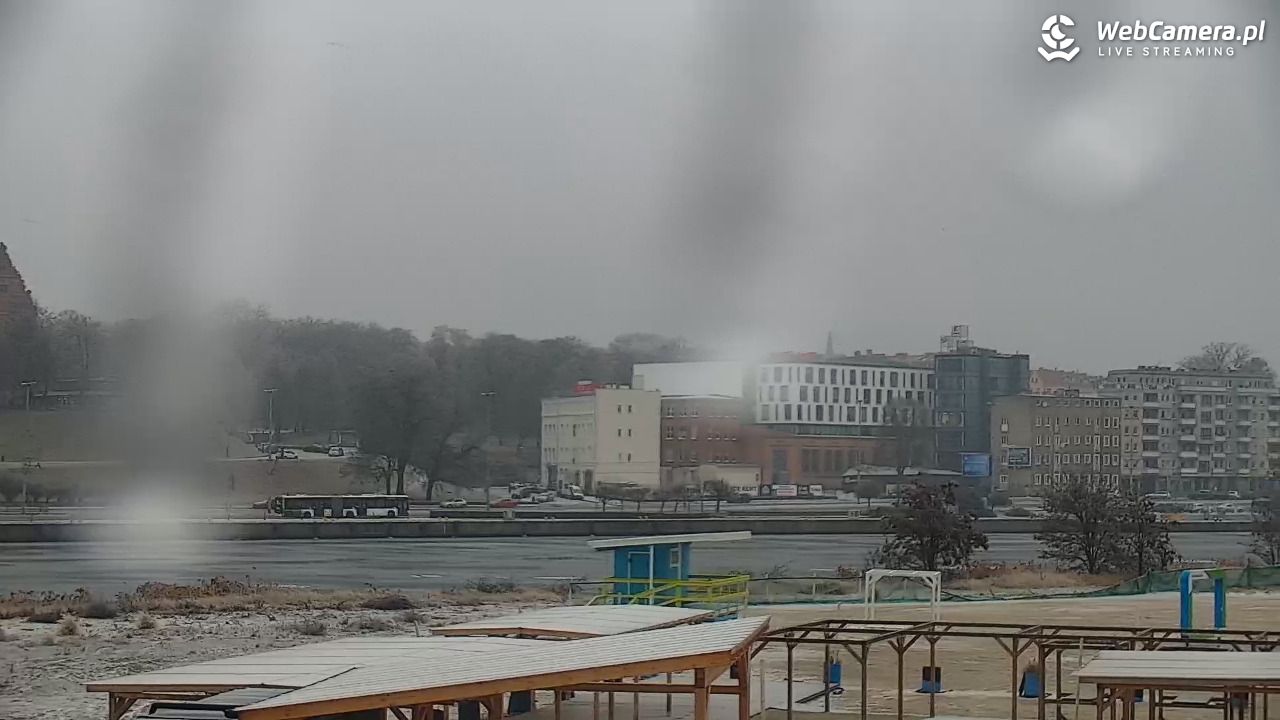 Widok na Bulwary Szczecińskie - 26 styczeń 2026, 09:12