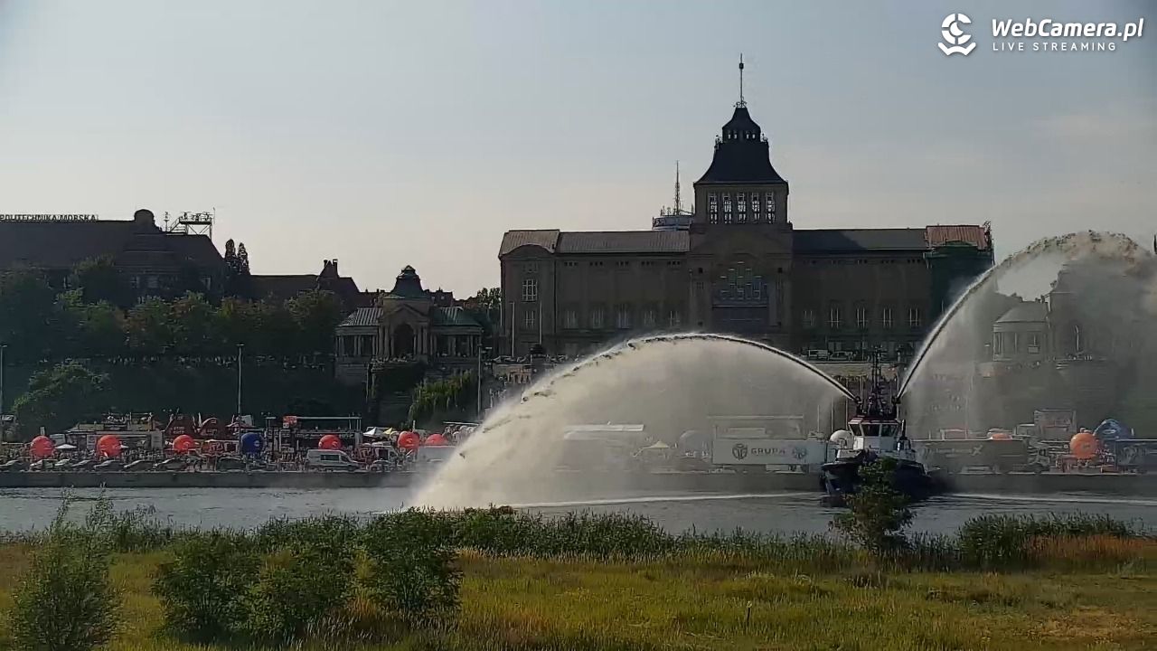 Widok na Bulwary Szczecińskie - 04 sierpień 2026, 16:31