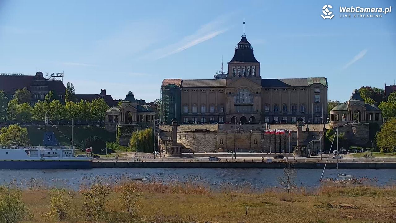 Widok na Bulwary Szczecińskie - 01 maj 2026, 16:04