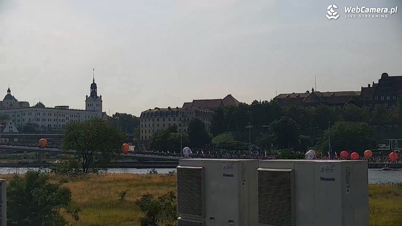 Widok na Bulwary Szczecińskie - 04 sierpień 2026, 16:22