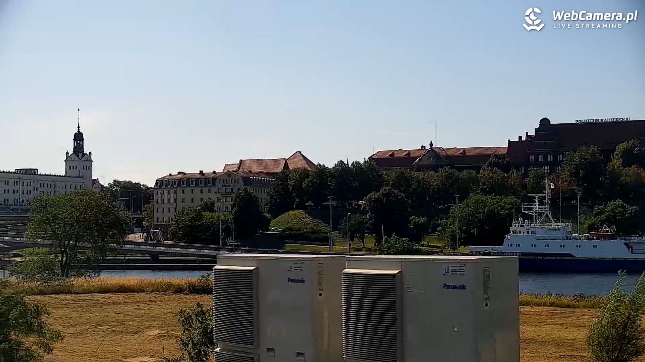 Widok na Bulwary Szczecińskie - 09 sierpień 2026, 15:37