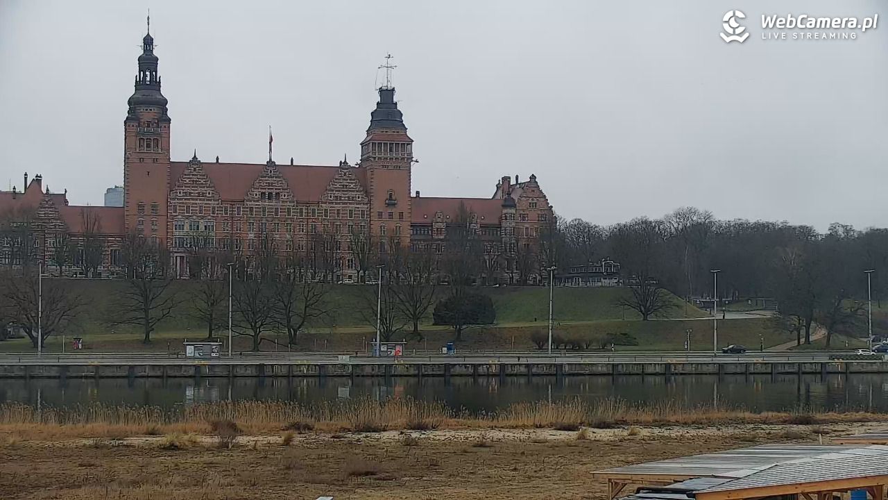 Widok na Bulwary Szczecińskie - 15 marzec 2026, 08:04