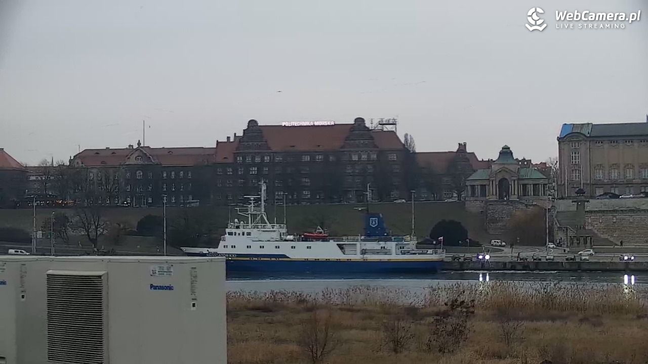 Widok na Bulwary Szczecińskie - 25 styczeń 2026, 15:52