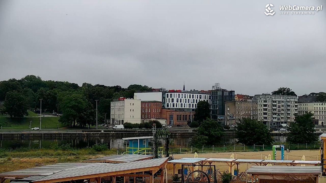 Widok na Bulwary Szczecińskie - 01 sierpień 2026, 11:00