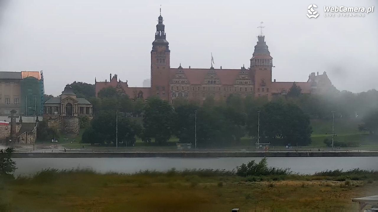 Widok na Bulwary Szczecińskie - 01 sierpień 2026, 09:06