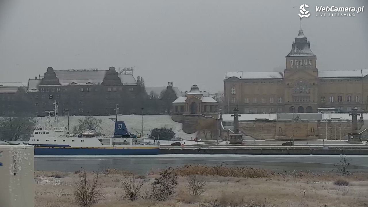 Widok na Bulwary Szczecińskie - 26 styczeń 2026, 15:37