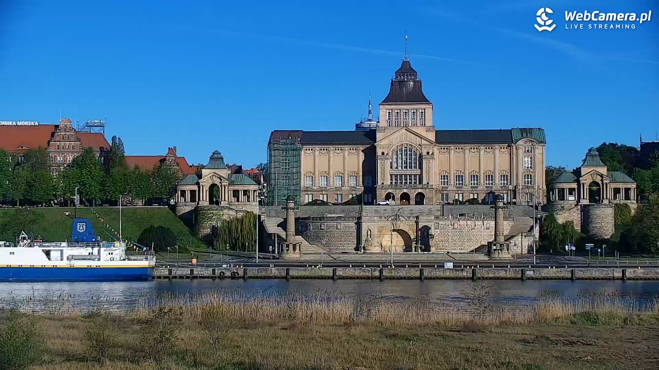 Widok na Bulwary Szczecińskie - 02 maj 2026, 07:08