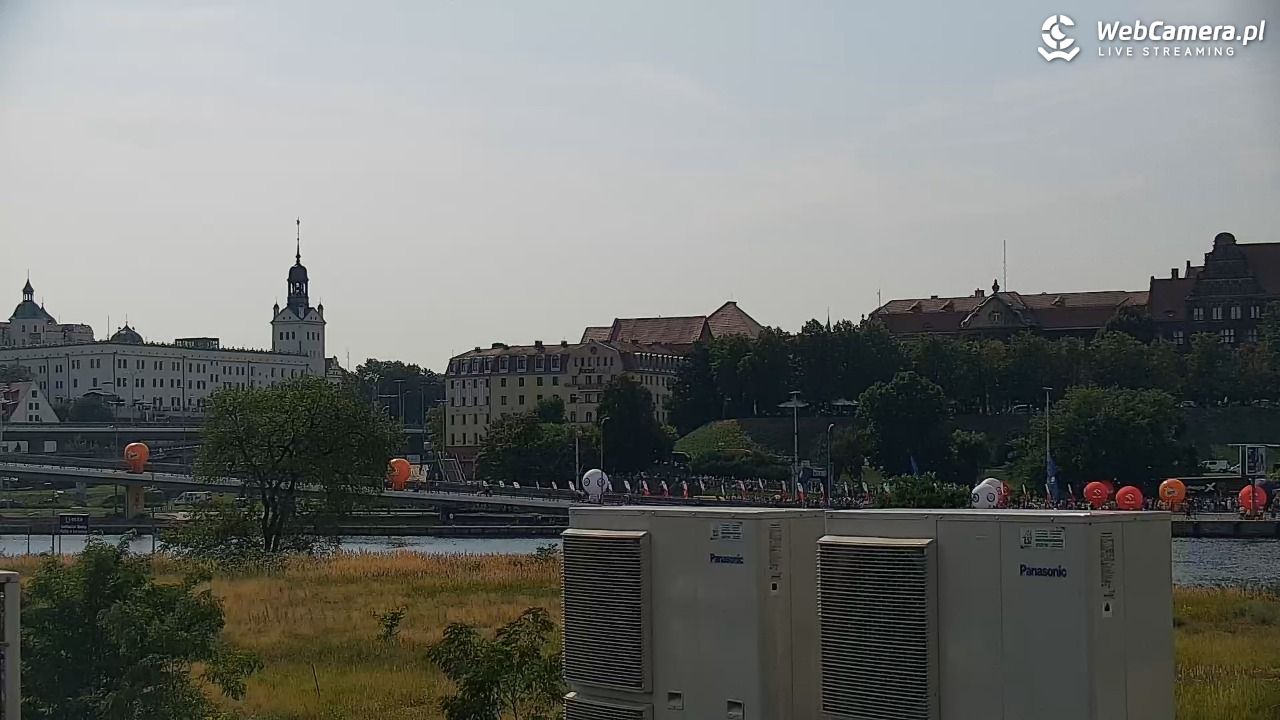Widok na Bulwary Szczecińskie - 04 sierpień 2026, 15:58