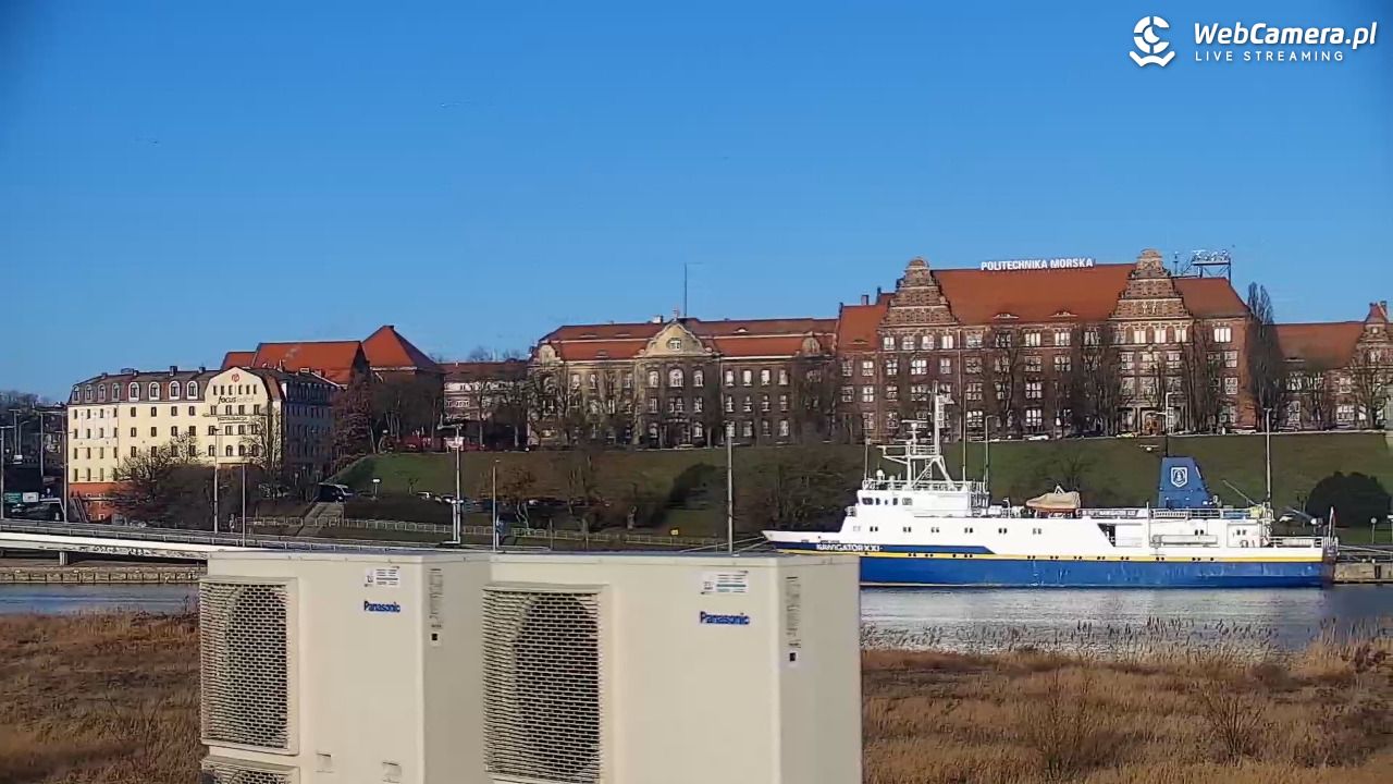 Widok na Bulwary Szczecińskie - 17 marzec 2026, 07:34