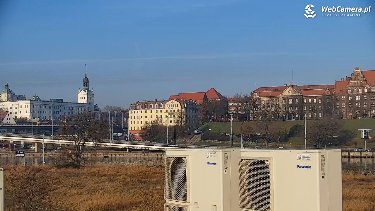 Widok na Bulwary Szczecińskie - 19 marzec 2026, 07:44