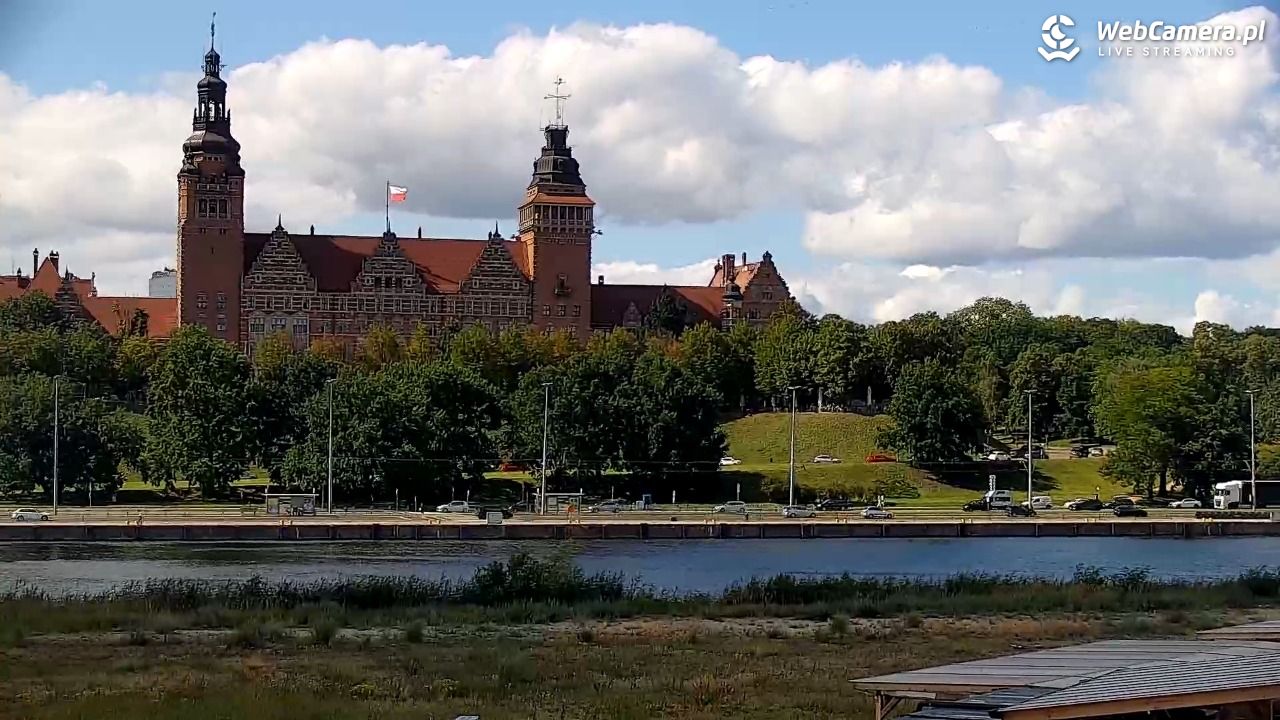 Widok na Bulwary Szczecińskie - 27 lipiec 2026, 15:22