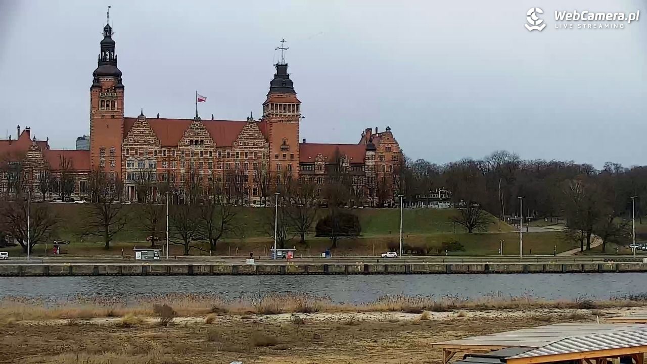 Widok na Bulwary Szczecińskie - 14 marzec 2026, 11:19