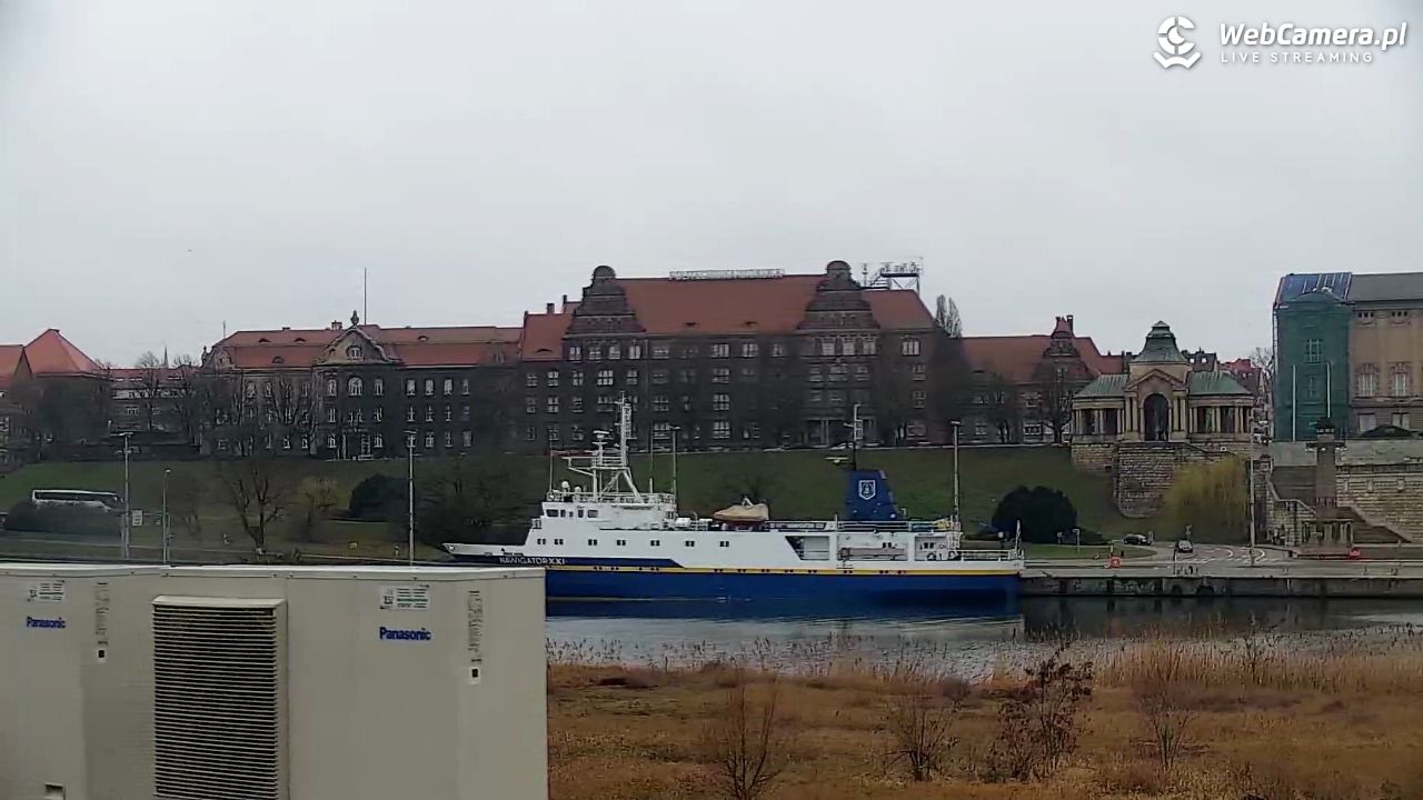 Widok na Bulwary Szczecińskie - 15 marzec 2026, 09:02