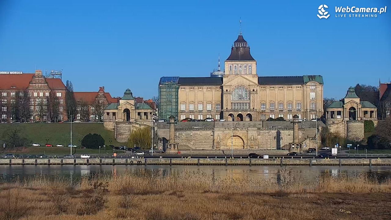 Widok na Bulwary Szczecińskie - 18 marzec 2026, 07:33