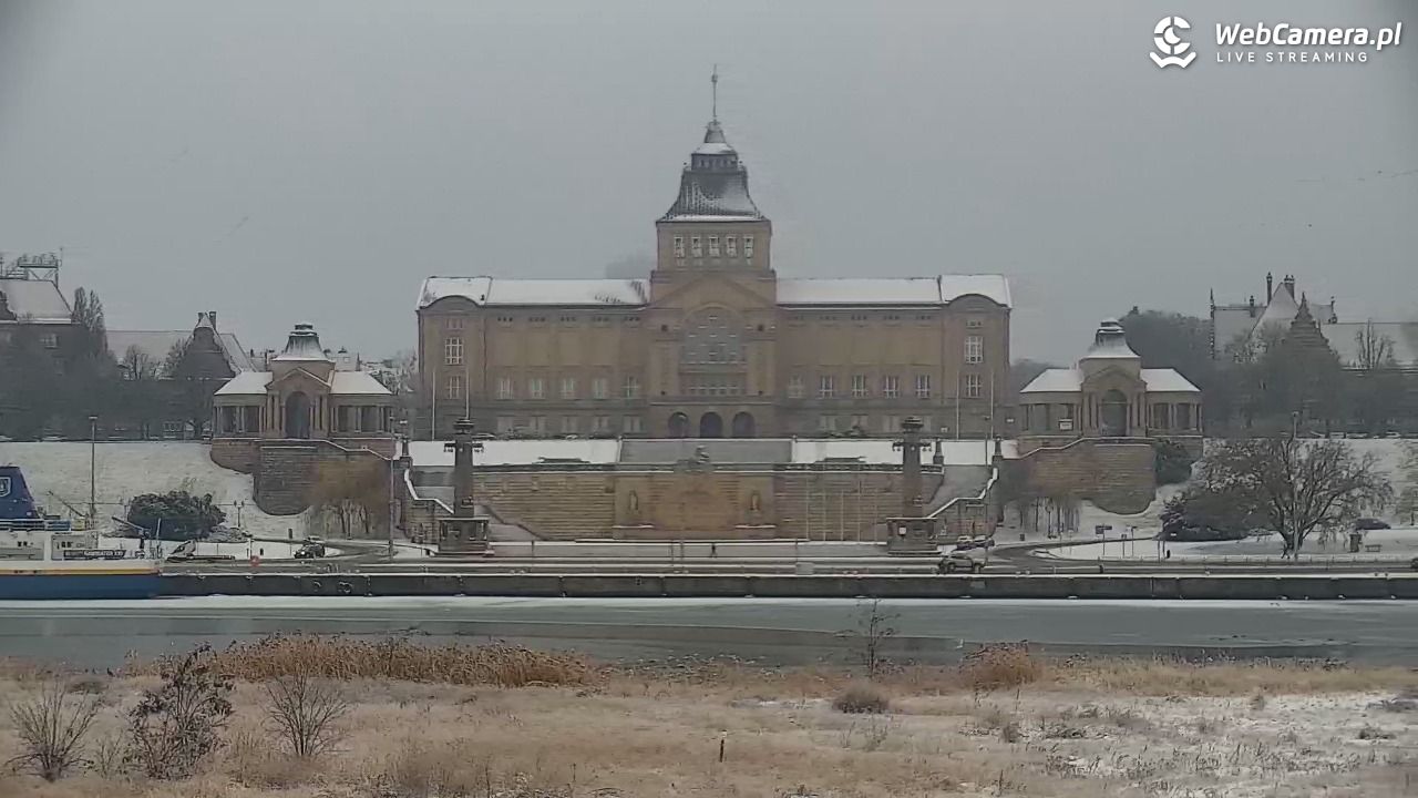 Widok na Bulwary Szczecińskie - 26 styczeń 2026, 15:29