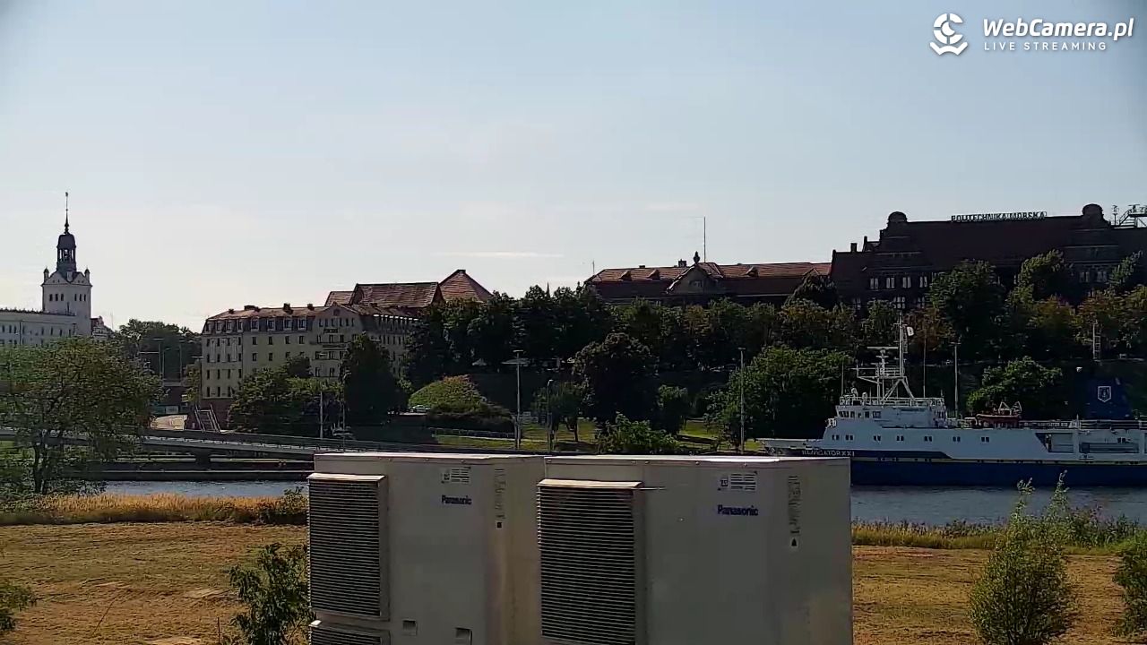 Widok na Bulwary Szczecińskie - 09 sierpień 2026, 16:01