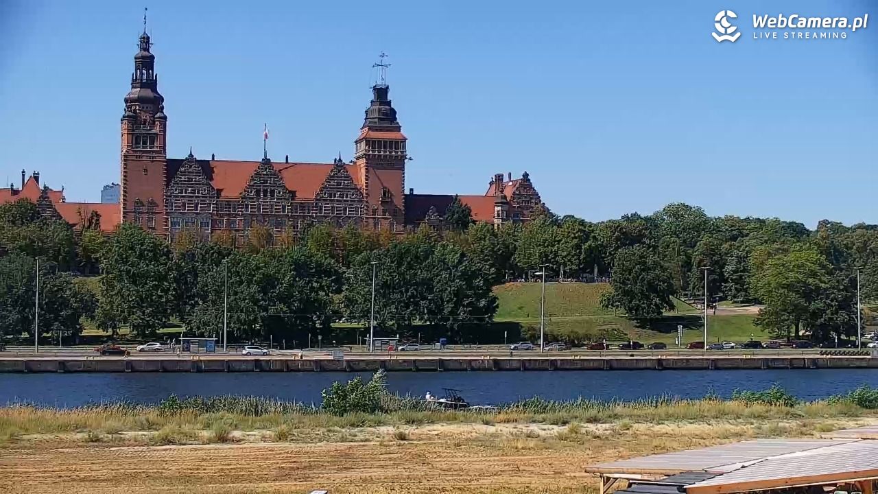 Widok na Bulwary Szczecińskie - 09 sierpień 2026, 14:24