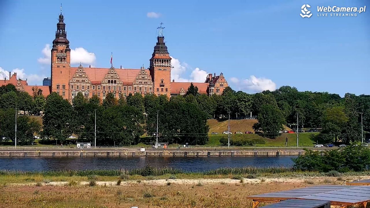 Widok na Bulwary Szczecińskie - 12 czerwiec 2025, 10:14