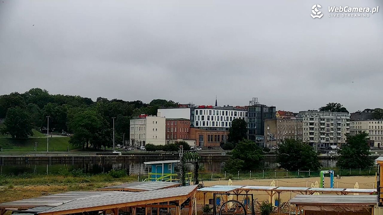 Widok na Bulwary Szczecińskie - 01 sierpień 2026, 11:00