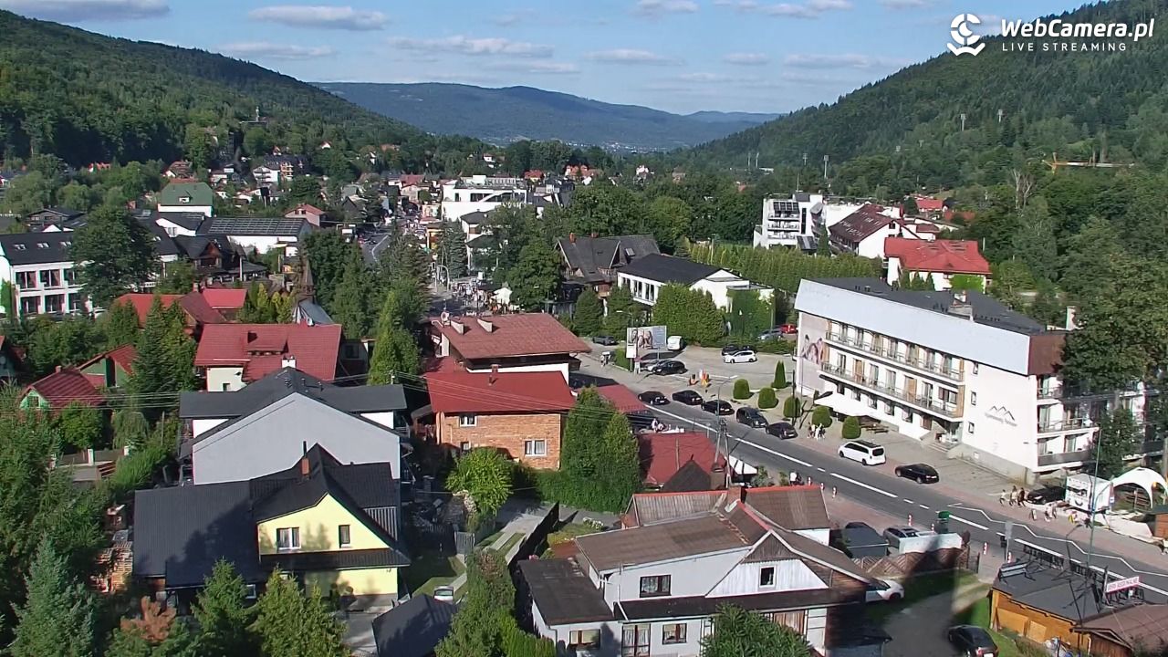 Szczyrk - widok na miasto - 17 sierpień 2025, 17:12
