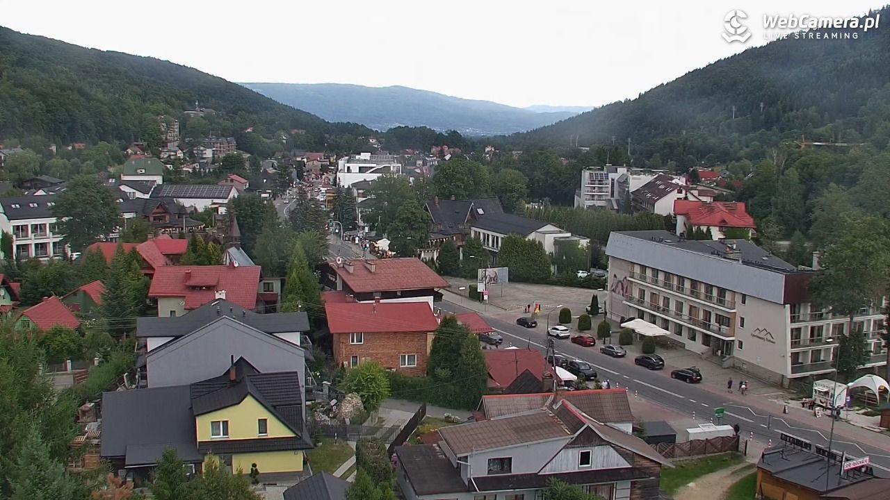 Szczyrk - widok na miasto - 18 sierpień 2025, 18:06