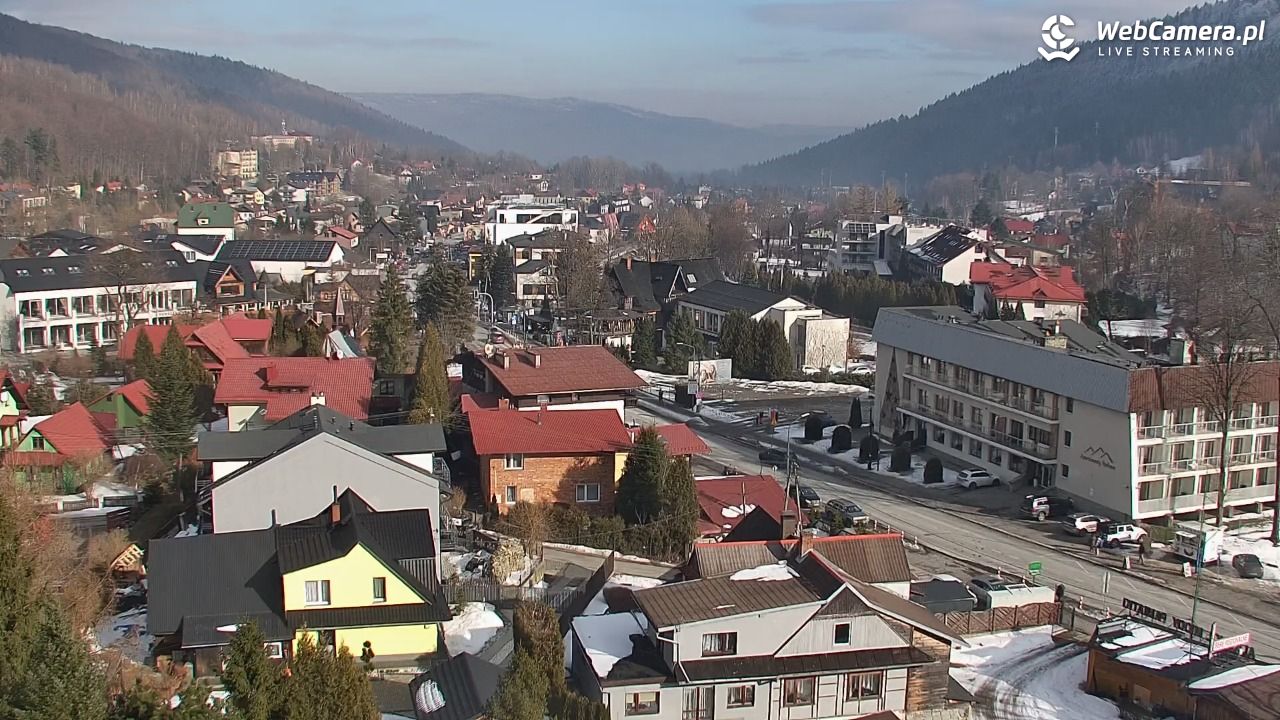 Szczyrk - widok na miasto - 03 luty 2026, 12:40