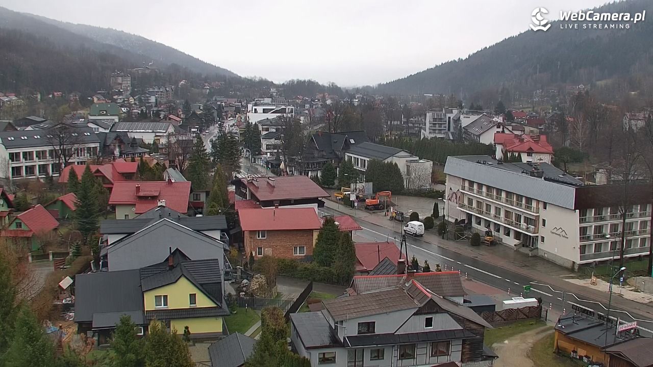 Szczyrk - widok na miasto - 31 marzec 2026, 15:25