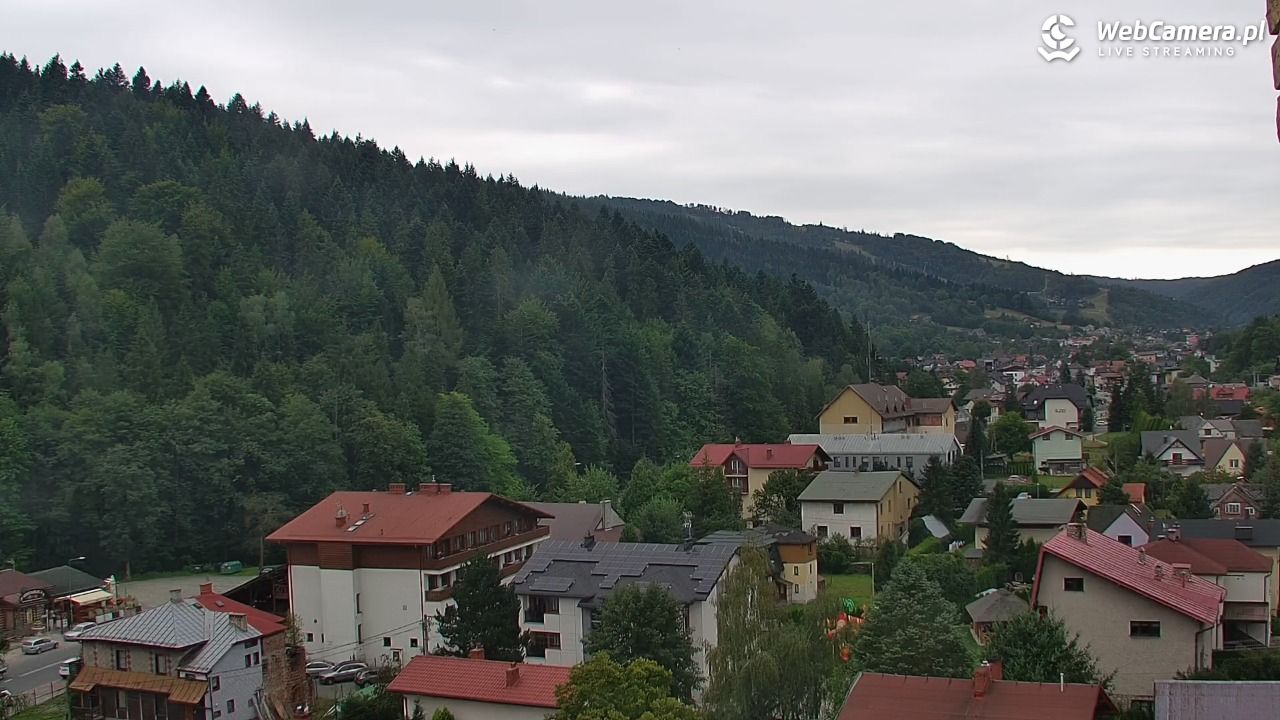 Szczyrk - widok na miasto - 25 sierpień 2026, 11:19