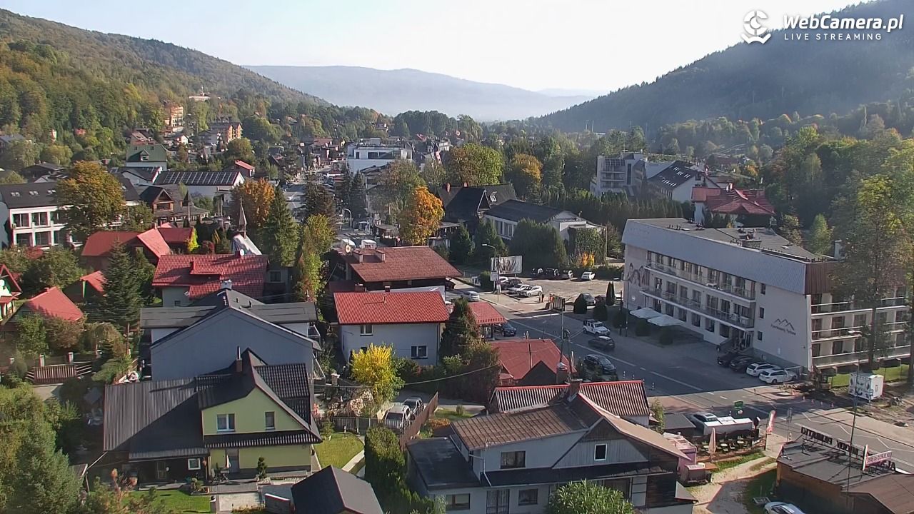 Szczyrk - widok na miasto - 05 październik 2026, 07:46