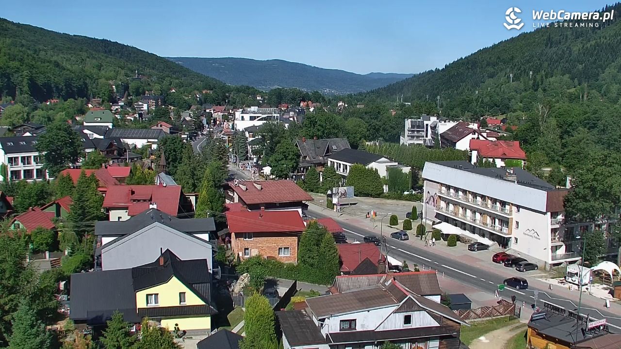Szczyrk - widok na miasto - 01 lipiec 2025, 16:28