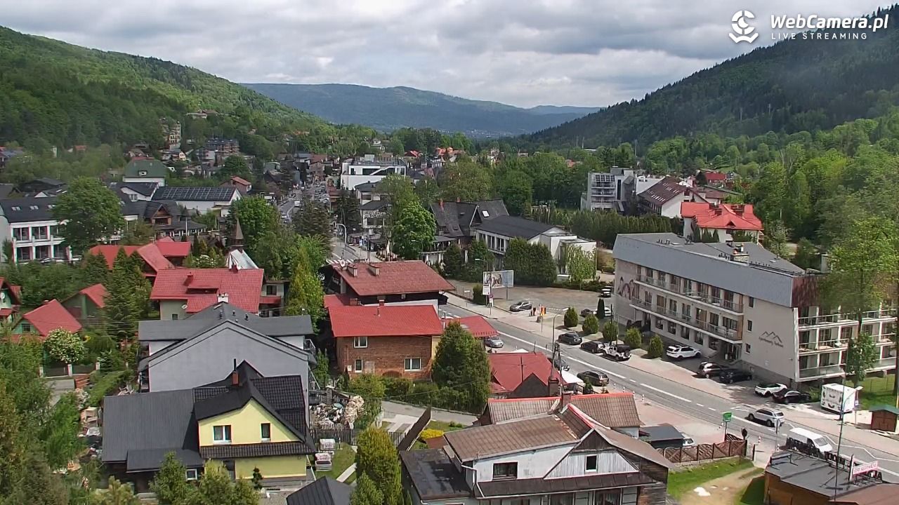 Szczyrk - widok na miasto - 16 maj 2025, 12:33