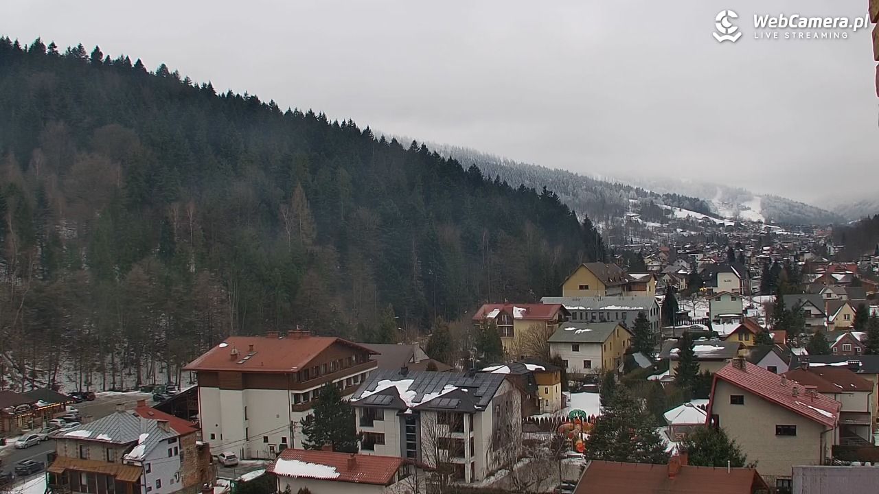 Szczyrk - widok na miasto - 30 styczeń 2026, 14:36