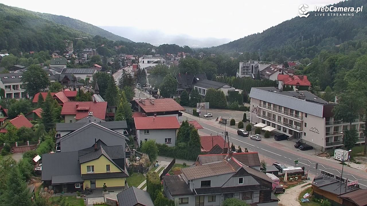 Szczyrk - widok na miasto - 09 lipiec 2026, 07:19