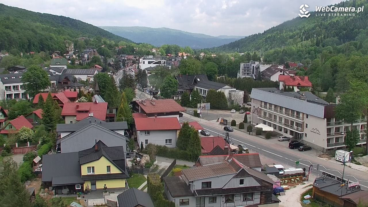Szczyrk - widok na miasto - 22 maj 2026, 13:20