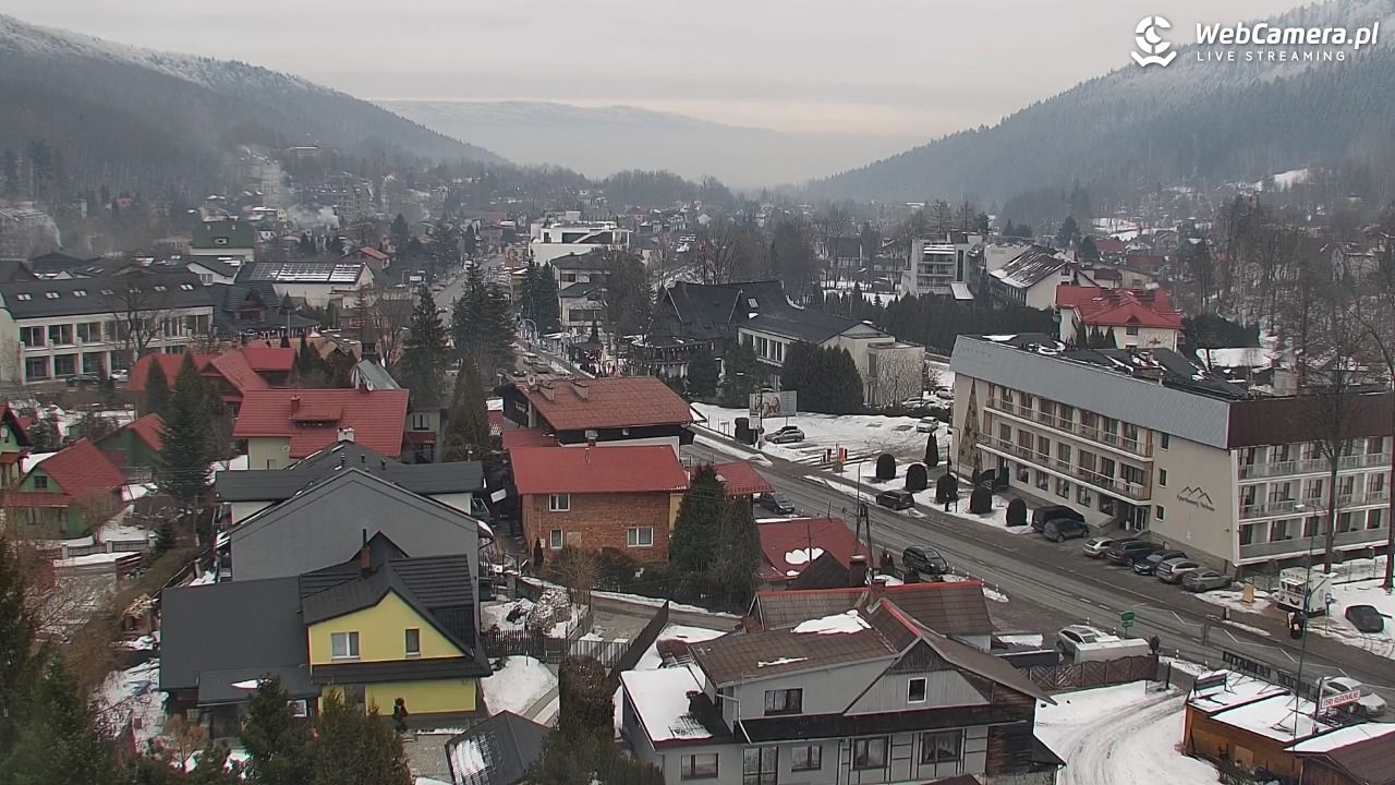 Szczyrk - widok na miasto - 02 luty 2026, 14:39