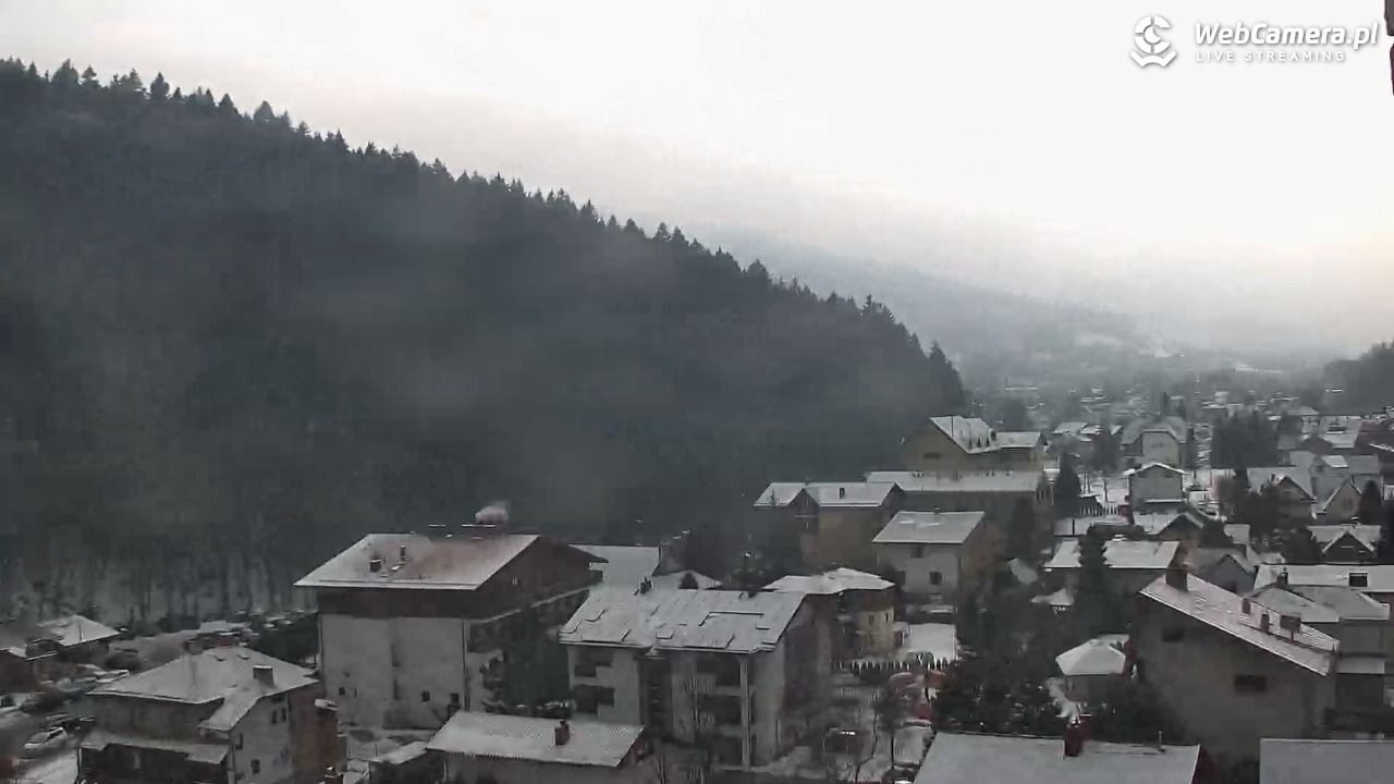 Szczyrk - widok na miasto - 31 styczeń 2026, 14:06