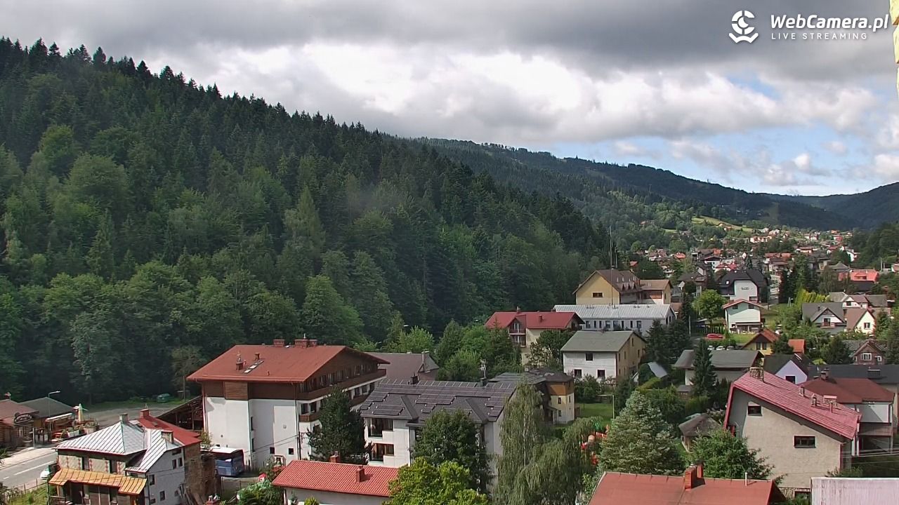 Szczyrk - widok na miasto - 08 lipiec 2026, 09:32