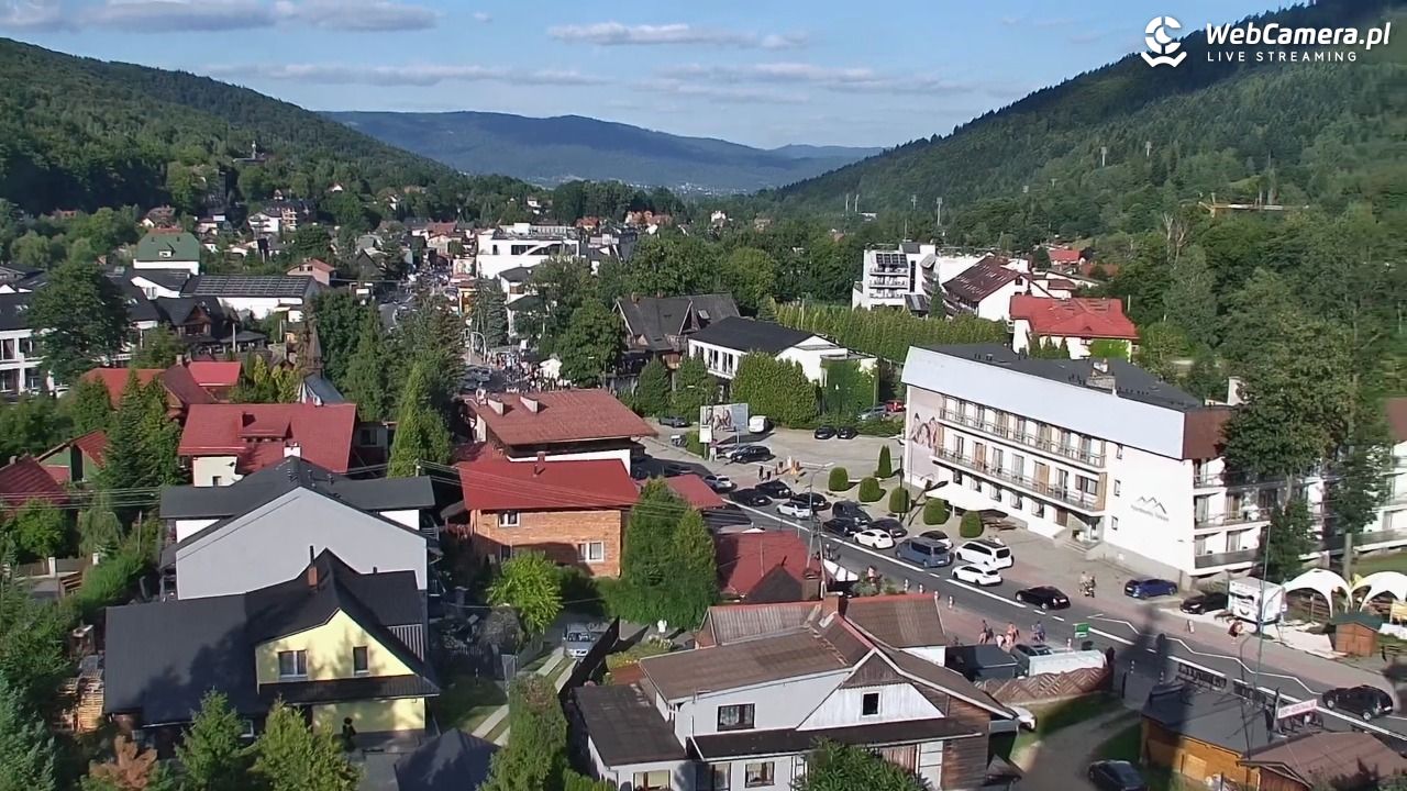Szczyrk - widok na miasto - 17 sierpień 2025, 17:25