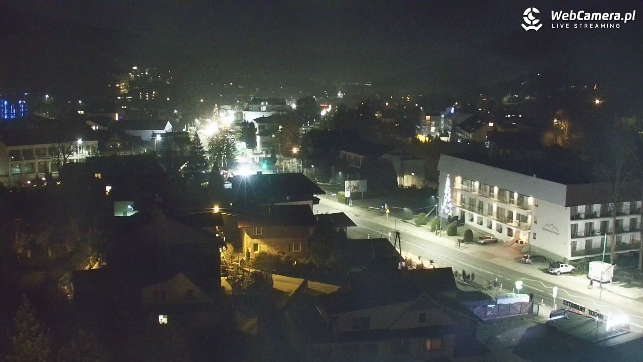 Szczyrk - widok na miasto - 15 grudzień 2025, 17:00