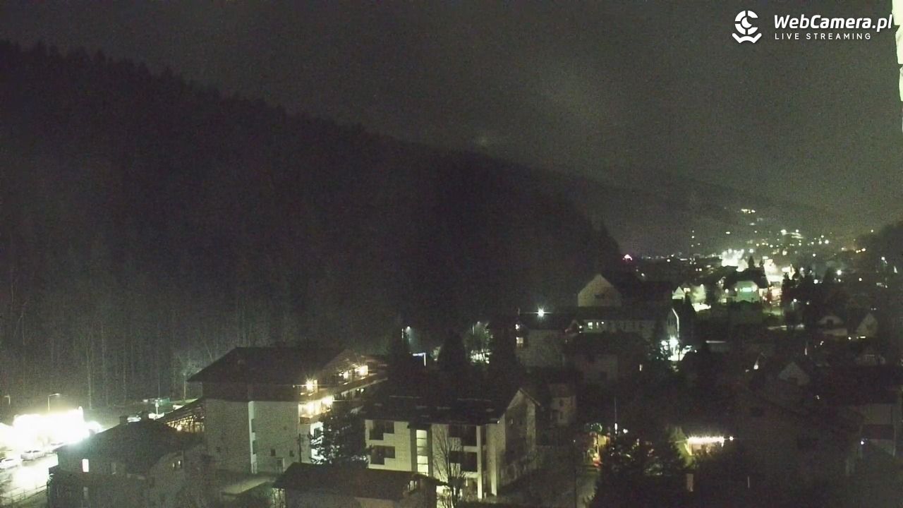 Szczyrk - widok na miasto - 31 marzec 2026, 20:26