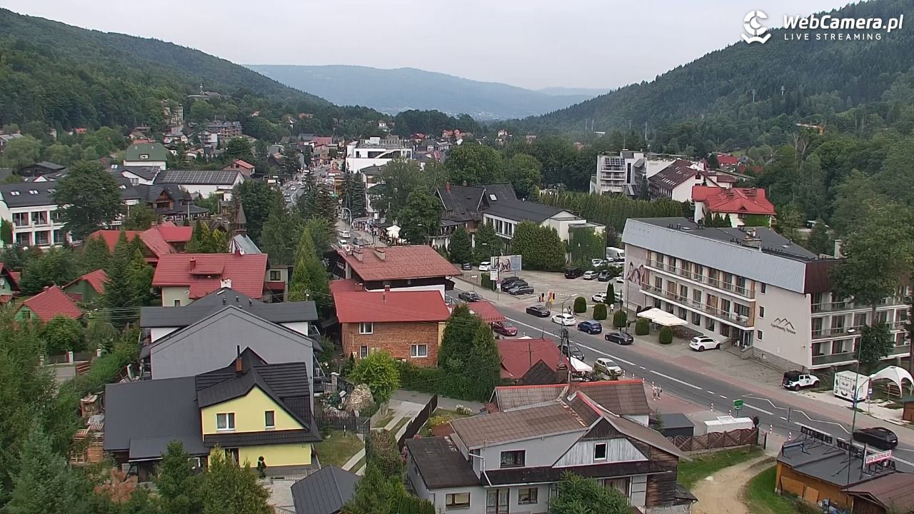 Szczyrk - widok na miasto - 21 sierpień 2025, 15:14